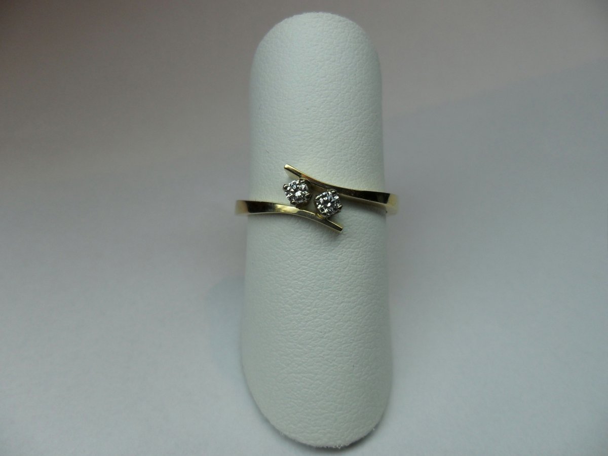 Slag Solitair 2st. Geelgoud